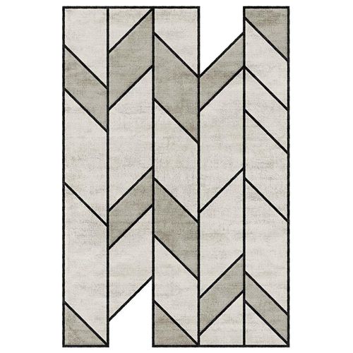 現代風絨毯 -  STONE - Sirecom Tappeti - 幾何学 / 竹繊維製 / ハンド房付け