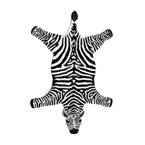 現代風絨毯 - ZEBRA - SITAP Società Italiana Tappeti - 動物柄 / ウール製 / ハンド房付け