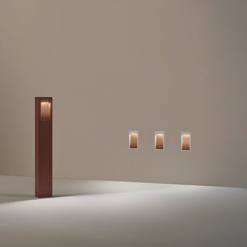庭用照明ポール - CUT - Ivela spa - 現代風 / 金属製 / LED