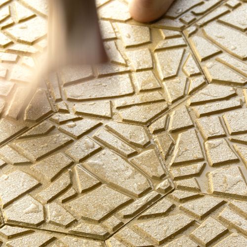 コンクリート製敷石 - TERRAZZO - Escofet - 屋外用 / テクスチャード仕上げ / エンボス加工