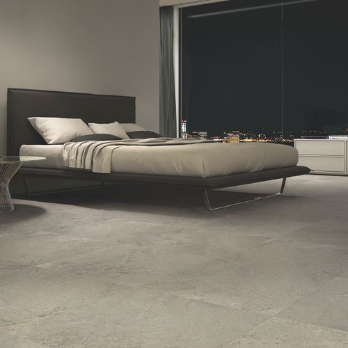陶磁器タイル - CHALON GREY - Casalgrande Padana - マット / 屋内用 / リビング用