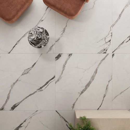 陶磁器タイル - STATUARIO FINE   - Casalgrande Padana - 光沢 / 高光沢 / 屋内用