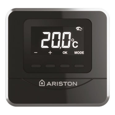 壁かけ式暖房調節器 - CUBE RF - Ariston - ボイラー用 / ワイヤレス