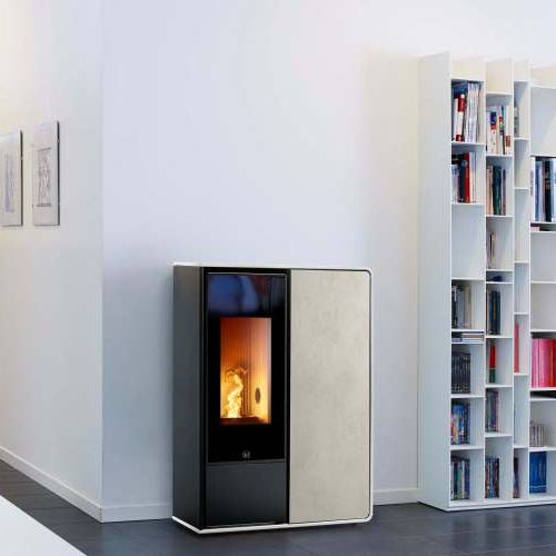 薪ストーブ - I-DEA 2 - Jolly-mec - ぺレット / 5 kW...10 kW / 11 kW