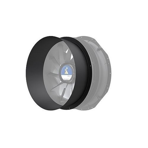 直付け空気拡散器 - ZAPLUS+ - ZIEHL-ABEGG AG - 円形 / スチール製 / 産業用