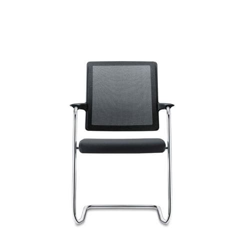 現代風来客用椅子 - GOAL-AIR - Interstuhl Büromöbel GmbH & Co. KG - 屋内用 / 革製 / メッシュ