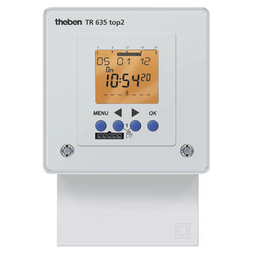 照明用プログラマー - TR 635 TOP2 - Theben AG - 壁取り付け式