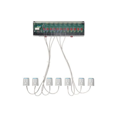 DINレール暖房調節器 - X-NET® - KERMI - 床暖房用