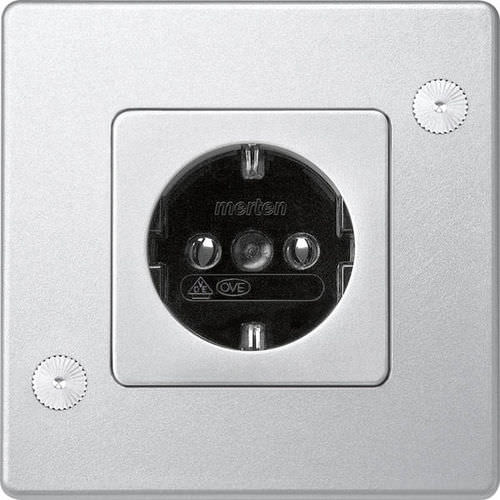 電流コンセント - ANTI-VANDALISM - Merten GmbH - 壁取り付け式 / 現代風 / schuko