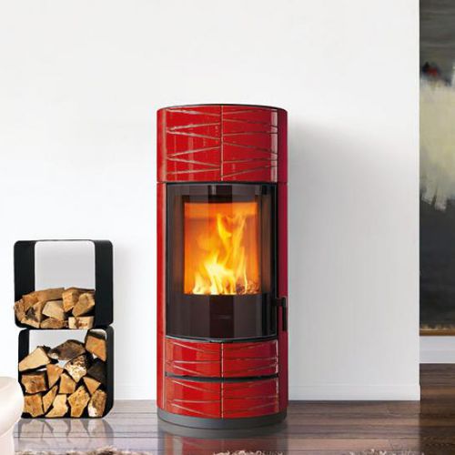 薪ストーブ - ROUND-M - Piazzetta - 5 kW...10 kW / 独立型 / 現代風