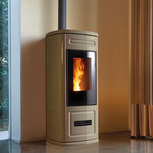ぺレットストーブ - P230 C - Piazzetta - 0 - 5 kW / 11 kW / 独立型