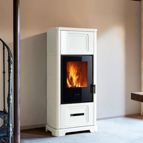 薪ストーブ - E928 C - Piazzetta - 5 kW...10 kW / 10 kW...20 kW / 独立型