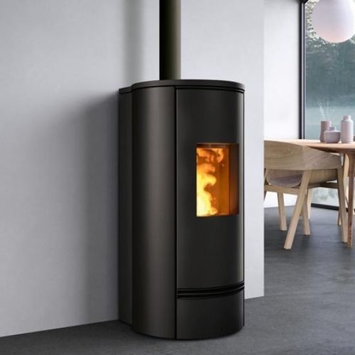 ぺレットストーブ - P920 T - Piazzetta - 0 - 5 kW / 5 kW...10 kW / 多燃料