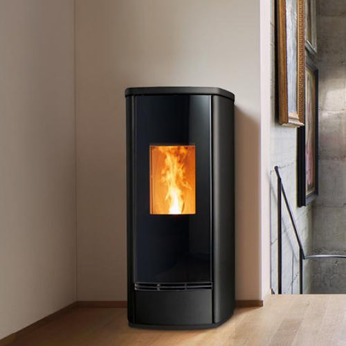 ぺレットストーブ - P230 M STEEL - Piazzetta - 5 kW...10 kW / 0 - 5 kW / 11 kW