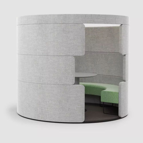 防音プライバシーオフィススペース - PARCS TOGUNA LOW - Bene GmbH - 会議用 / 革製 / MDF
