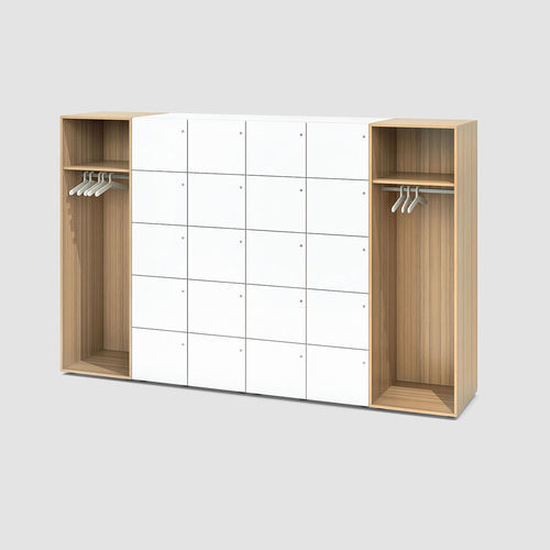 金属製ロッカールーム - LOCKER_S - Bene GmbH - 暗証番号式 / 公共施設用 / オフィス用