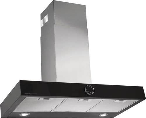 壁取り付け式レンジフード - SIMPLICITY : DT9SY2B - GORENJE - 埋込照明付き