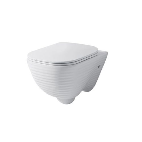 壁掛け式トイレ - LOOM : LO00500001 - Disegno Ceramica - セラミック製 / 現代風