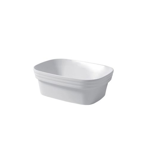 半はめ込み型洗面器 - LOOM : LO050I3801  - Disegno Ceramica - セラミック製 / 長方形 / 現代風