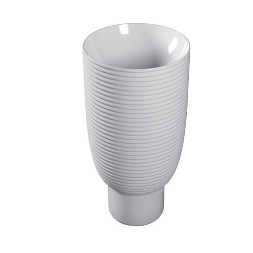 置き型洗面器 - LOOM : LO08542001 - Disegno Ceramica - セラミック製 / 円形 / 現代風