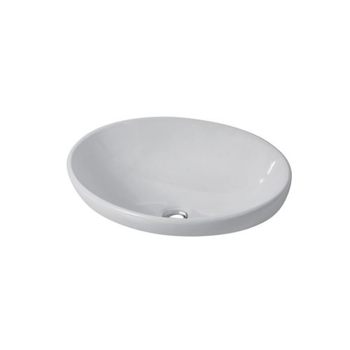 組み込み型洗面器 - SFERA : SF06044001 - Disegno Ceramica - セラミック製 / 楕円形 / 現代風