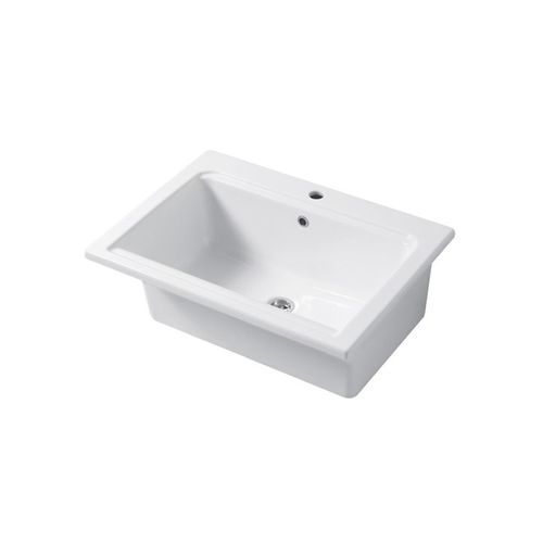 組み込み型洗面器 - LANDSCAPE : LP07151101 - Disegno Ceramica - セラミック製 / 長方形 / 現代風