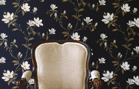 伝統的壁紙 - MARCHWOOD - Colefax & Fowler - 花柄