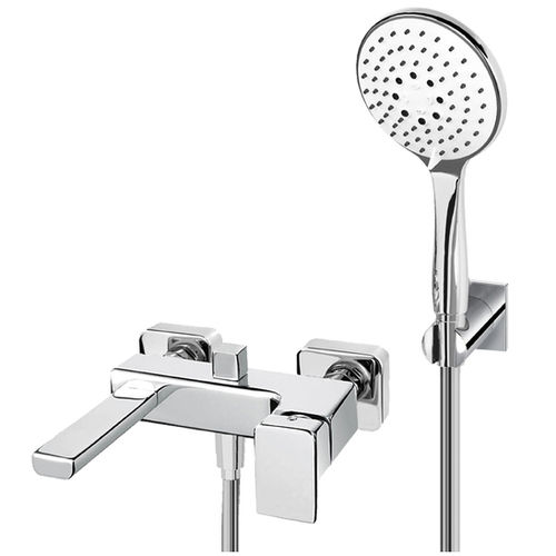 バスタブ用混合水栓 - 63.3401.6  - Fir Italia - 壁取り付け式 / クロムメッキ金属 / セラミック製