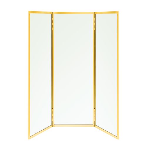 壁かけ式バスルーム用鏡 - EMPREINTE - Miroir Brot - 現代風 / 長方形 / 真ちゅう製