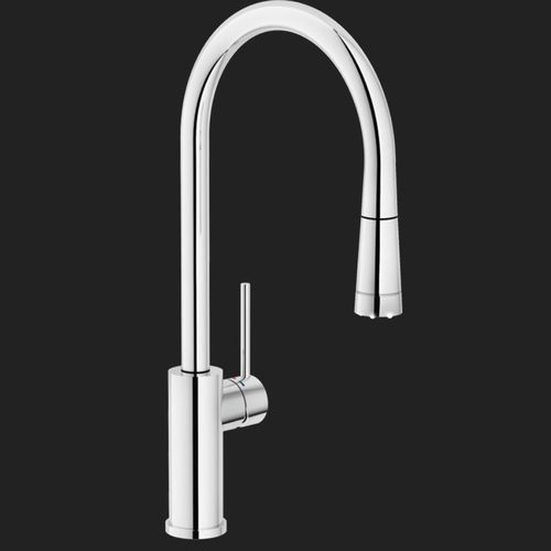 カウンタートップ混合水栓 - WEB: WB00117/1CR - Nobili Rubinetterie - 真ちゅう製 / ステンレススチール製 / キッチン用