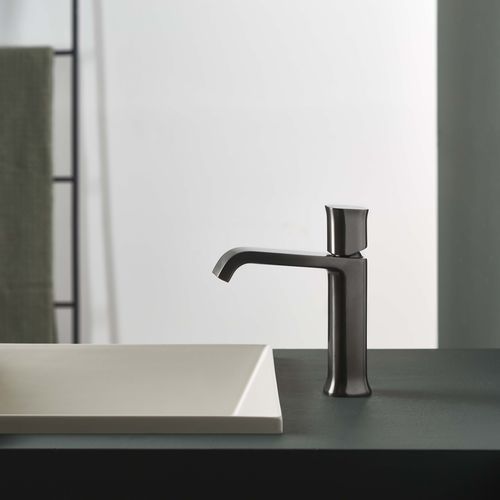 洗面器用混合水栓 - PR35AU201BLX+PR35MA001BLX - Ritmonio Rubinetterie Srl - カウンタートップ / ブラッシュド黄銅 / 屋内用