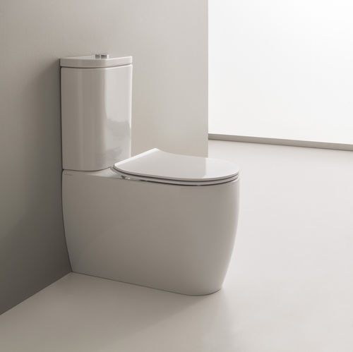 モノブロックトイレ - MOON MONOBLOCK - Scarabeo Ceramiche - セラミック製 / 不特定 / 縁無し