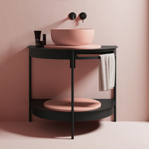 金属製洗面キャビネット - SESTO - Scarabeo Ceramiche