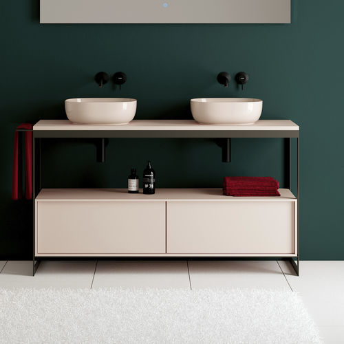 金属製洗面キャビネット - SOLID: 2920 - Scarabeo Ceramiche
