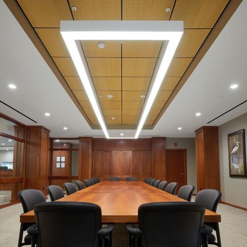 木材仮天井 - WOODWORKS&reg; TEGULAR - Armstrong ceilings - USA - 突板 / パネル / オフィス用