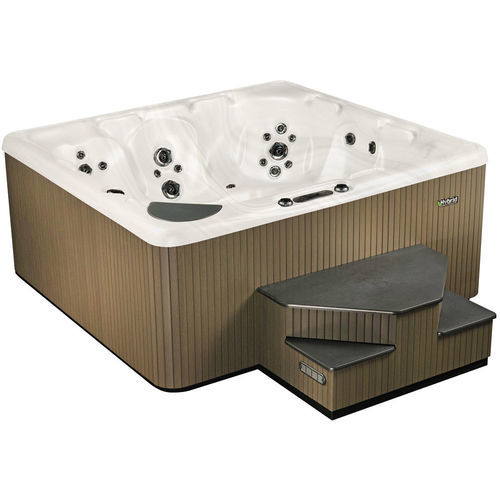 地上ジャグジー - 740 - Beachcomber Hot Tubs - 正方形 / 5人用 / 屋外用