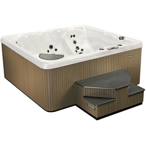 地上ジャグジー - 710 - Beachcomber Hot Tubs - 長方形 / 3人用 / 木製