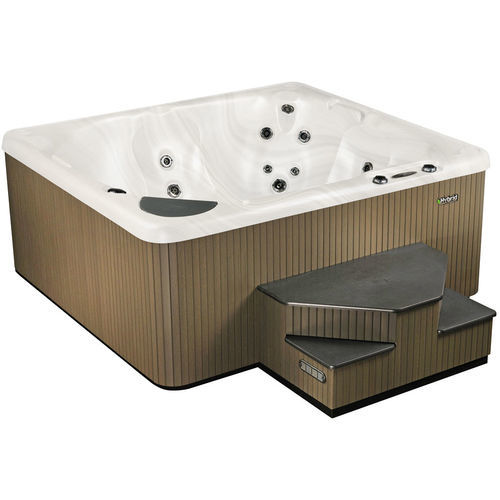 地上ジャグジー - 360 - Beachcomber Hot Tubs - 正方形 / 6人用 / 木製