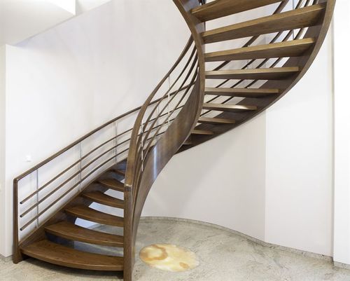 ヘリカル階段 - AMSTERDAM - Siller Stairs - 木製ステップ / 木枠 / 家庭用
