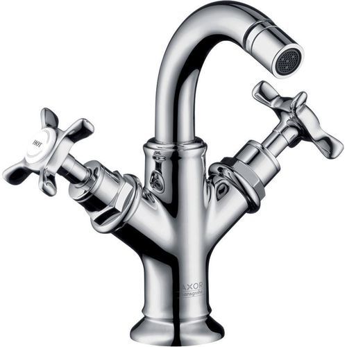 ビデ用ダブルハンドル混合水栓 - 16520000 - Axor - カウンタートップ / クロム真鍮製 / バスルーム用