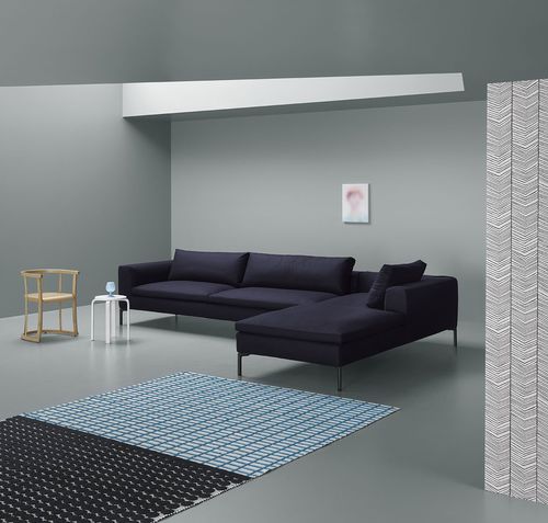 モジュール式ソファー - REMIS SMART - md house - 現代風 / 布製 / 取り外しができるカバー付き