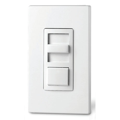 スライドボタン式調光スイッチ - ILLUMATECH® - LEVITON Lighting - 埋め込み式 / プラスチック製 / 現代風
