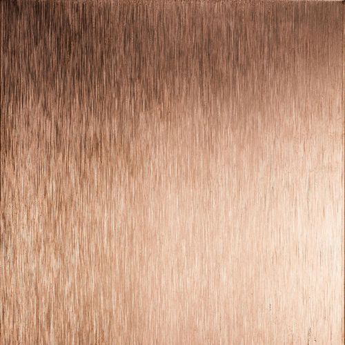 金属製タイル - SATIN COPPER - Planium - サテン / 屋内用 / 壁面