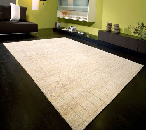 現代風絨毯 - Ghana - DESIGNERCARPETS Drechsle - 柄付き / 麻製 / 長方形