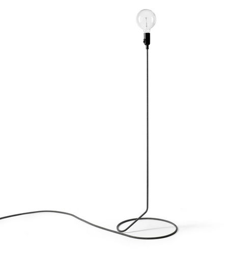 床置きランプ - CORD - DESIGN HOUSE STOCKHOLM - スチール製 / ミニマリスト / コード付き