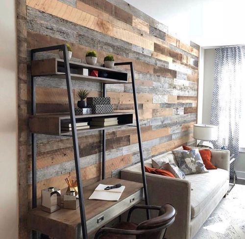 建築用木パネル - FIR I PATINA MOSAIC STRIPS - ANTICO TRENTINO DI LUCIO SRL - 屋内用 / 壁取り付け式 / ドア用