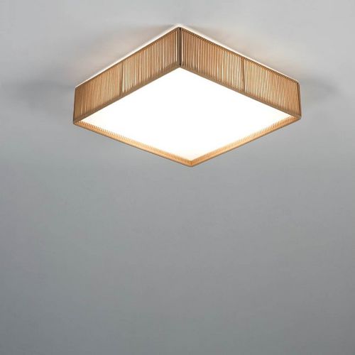 現代風シーリングライト - BASS - Ole! Lighting - 正方形 / PMMA / ロープ