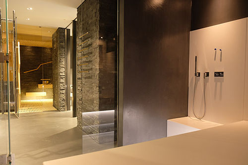 ハマムサウナ - ESPACE WELLNESS SAUNA HAMMAM NICOLLIER - PISCINES CARRE BLEU - 家庭用 / 屋内用 / プレハブ