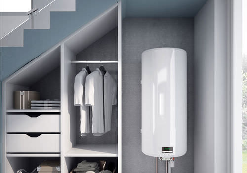 電動式熱湯シリンダー - ESSENTIEL - SAUTER - 壁取り付け式 / 住居用