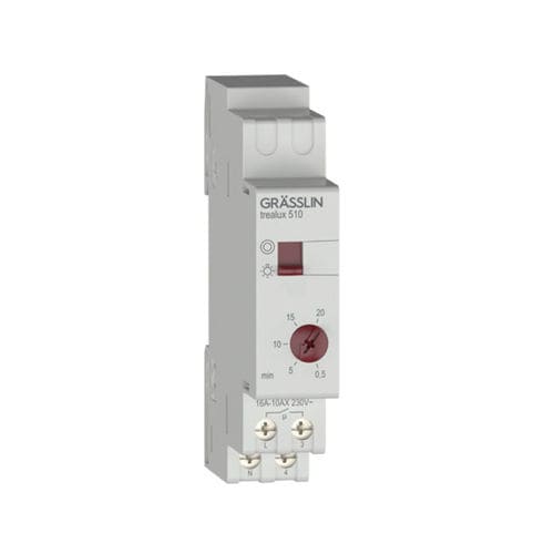 アナログタイムスイッチ - TREALUX 510 - Grässlin - DINレール